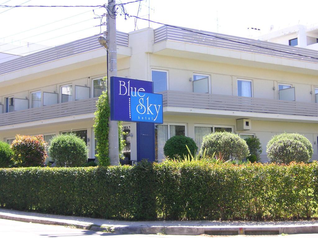 Blue Sky Hotel Glyfáda Exterior foto